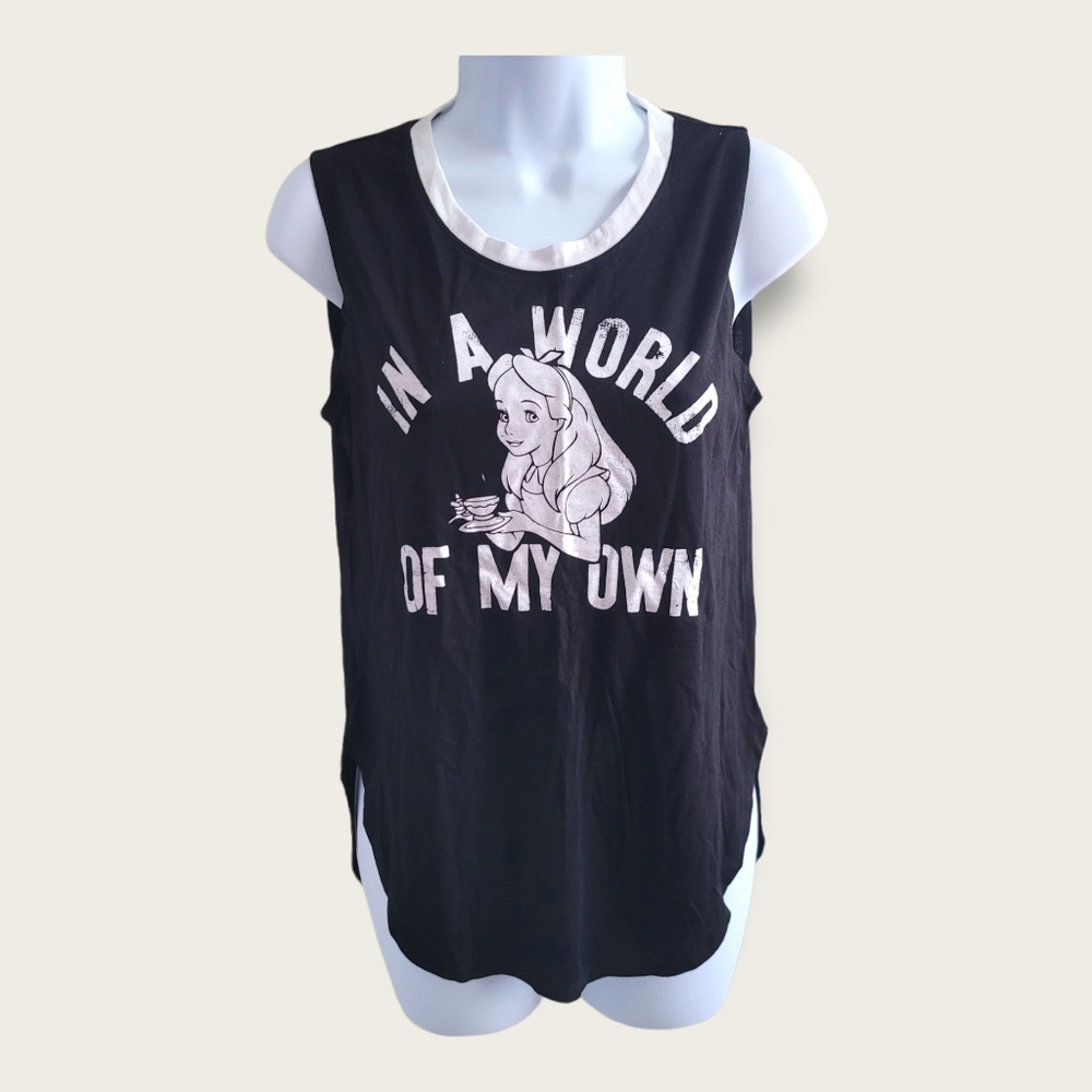 Alice in Wonderland Graphic Tank Top